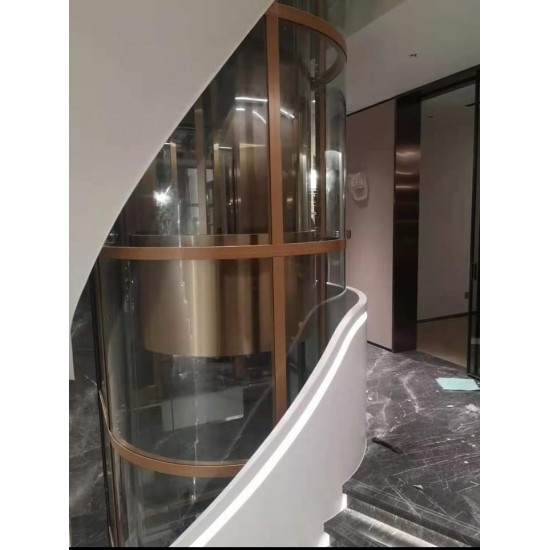 OVAL KABİN EV ASANSÖRÜ